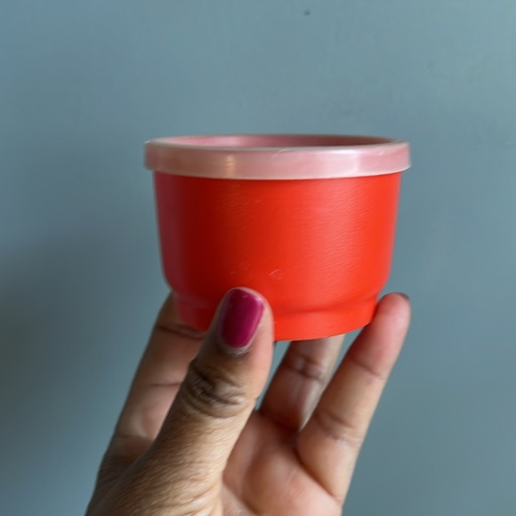 Vintage Tupperware Rectangle Storage Container and Small Snack Container Bundle - Picture 2 of 10